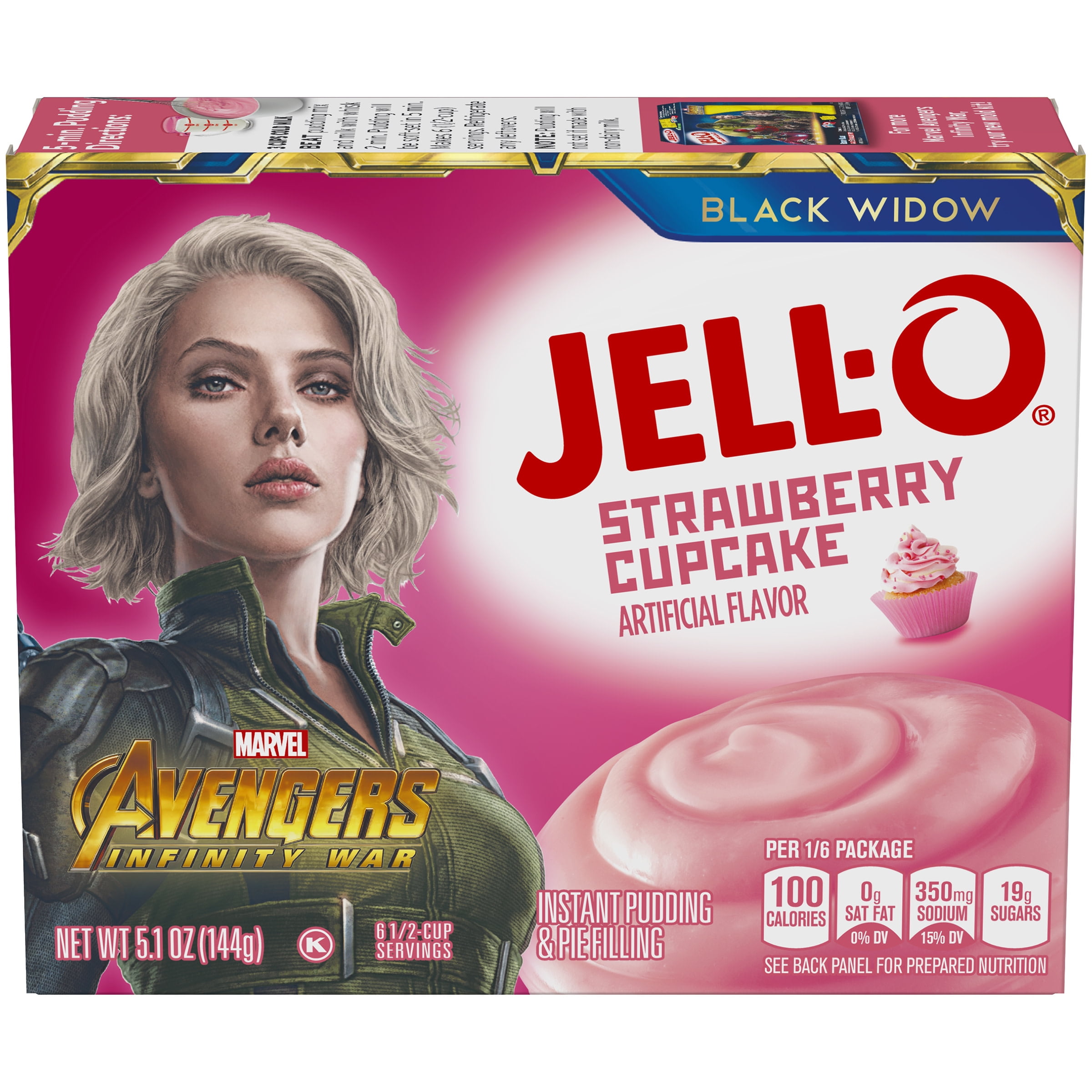Jello strawberry online pudding