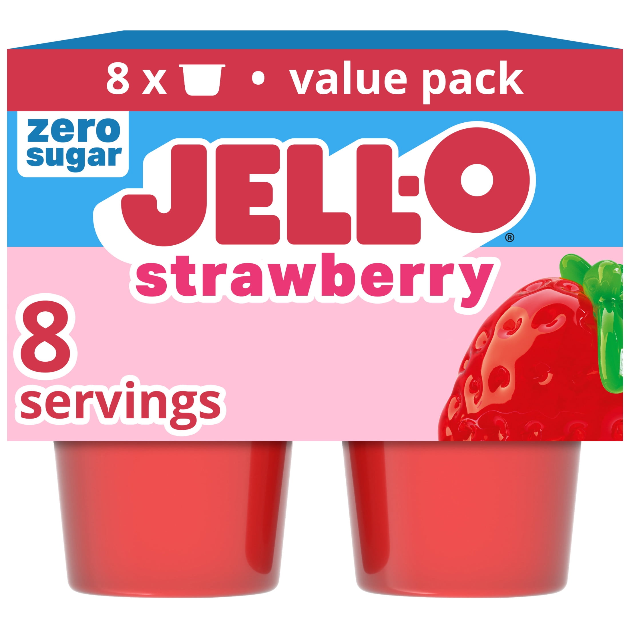 Customer reviews for Jell-O Strawberry Artificially Flavored Zero