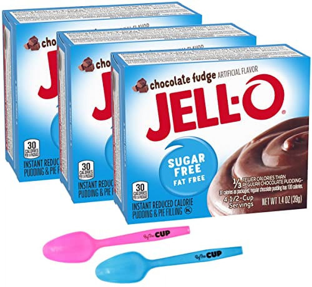 JellO Sugar Free Chocolate .. .. Fudge Instant Pudding .. & .. Pie