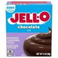 thumbnail image 1 of (24 pack) Jell-O Chocolate Flavor Zero Sugar Instant Reduced Calorie Pudding & Pie Filling Mix, 1.4 oz Box, 1 of 25