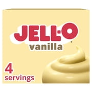 Jell-O Vanilla Artificially Flavored Instant Pudding & Pie Filling Mix, 3.4 oz. Box
