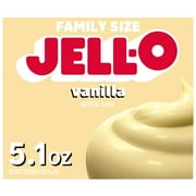 Jell-O Vanilla Instant Pudding Mix & Pie Filling, 5.1 oz. Box