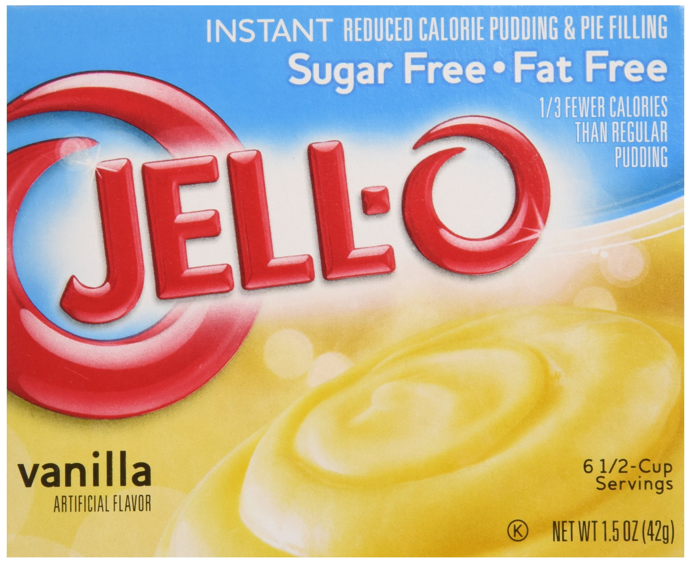 JellO Vanilla Instant Pudding & Pie Filling Mix (1.5 Oz Box)