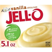Jell-O Vanilla Instant Pudding & Pie Filling Mix (24 Ct Pack, 5.1 Oz Boxes)