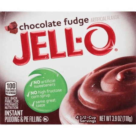 Jell-o, Instant Pudding & Pie Filling, Chocolate (Pack of 18)