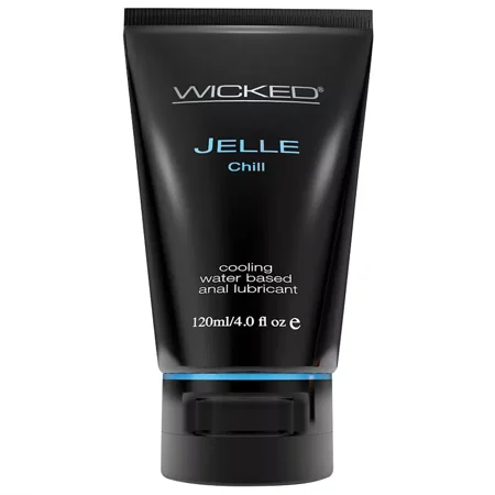 Jelle Water Based Anal Lubricant - Jelle Chill - 4 oz