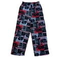 thumbnail image 1 of Jelli Fish Boys Black & Red Snowboading Themed Sleep Pants Pajama Bottoms S, 1 of 2