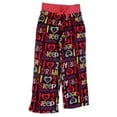 thumbnail image 1 of Jellifish Girls Purple Fleece Hearts & Words Sleep Pants Heart Pajama Bottoms M, 1 of 2