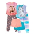 jellifish-kids-girls-4-pack-sleep-set-sizes-4-14-walmart