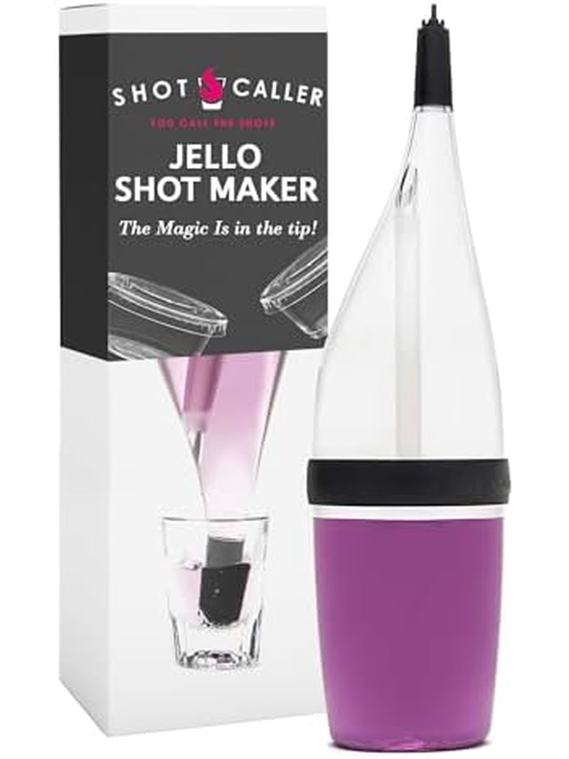 Jellinator Jello Shot Maker Jello Shot Dispenser with Spring Tip