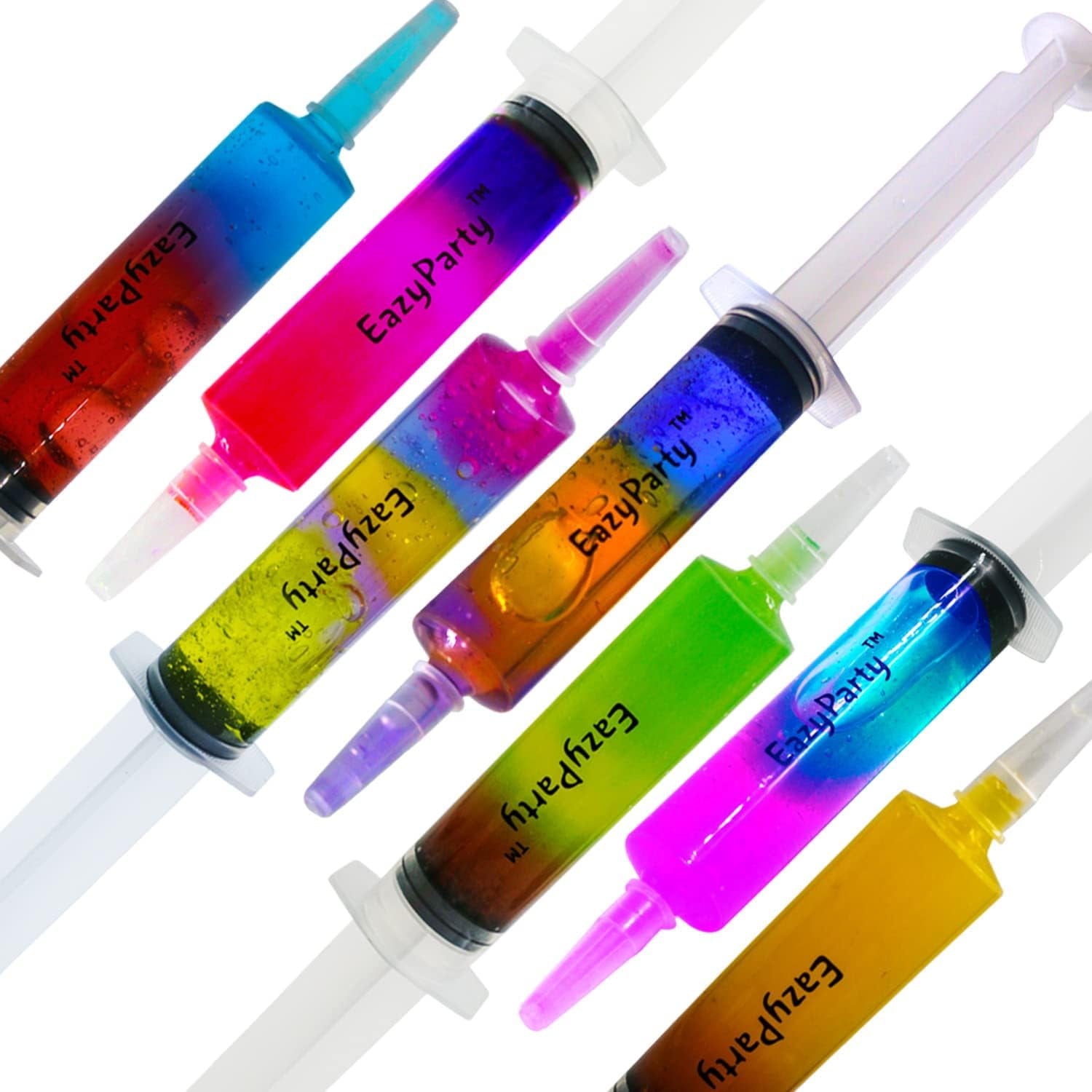 Jello Party Shot Syringes (50 Pack) Reusable Syringes for Holiday Parties
