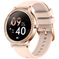 thumbnail image 1 of Jelloo Smart Watches for Women, Fashionable Look Ladies Watch with Bluetooth Calls, Fitness Trackers Smartwatch with Step Counter Message Reminder, for iOS Android, 1 of 7