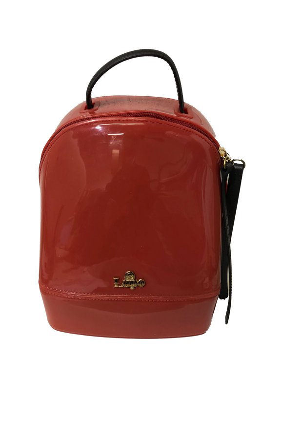 Jelly Backpack with Black Base Red