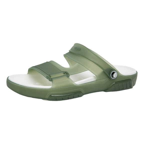 Jelly Beach Slip on Sandals for Men 2025 Summer Wide Orthopedic Walking Water Shoes Convertible Swim Slippers