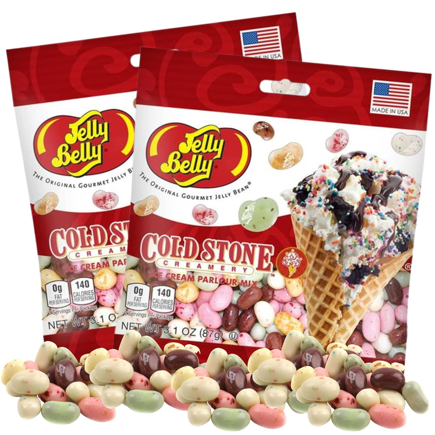 Jelly Bean Ice Cream Parlr Mix Flavored Beans, Flavored Grmet Chewy