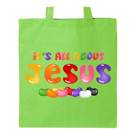 Jelly Bean Jesus Tote Bag