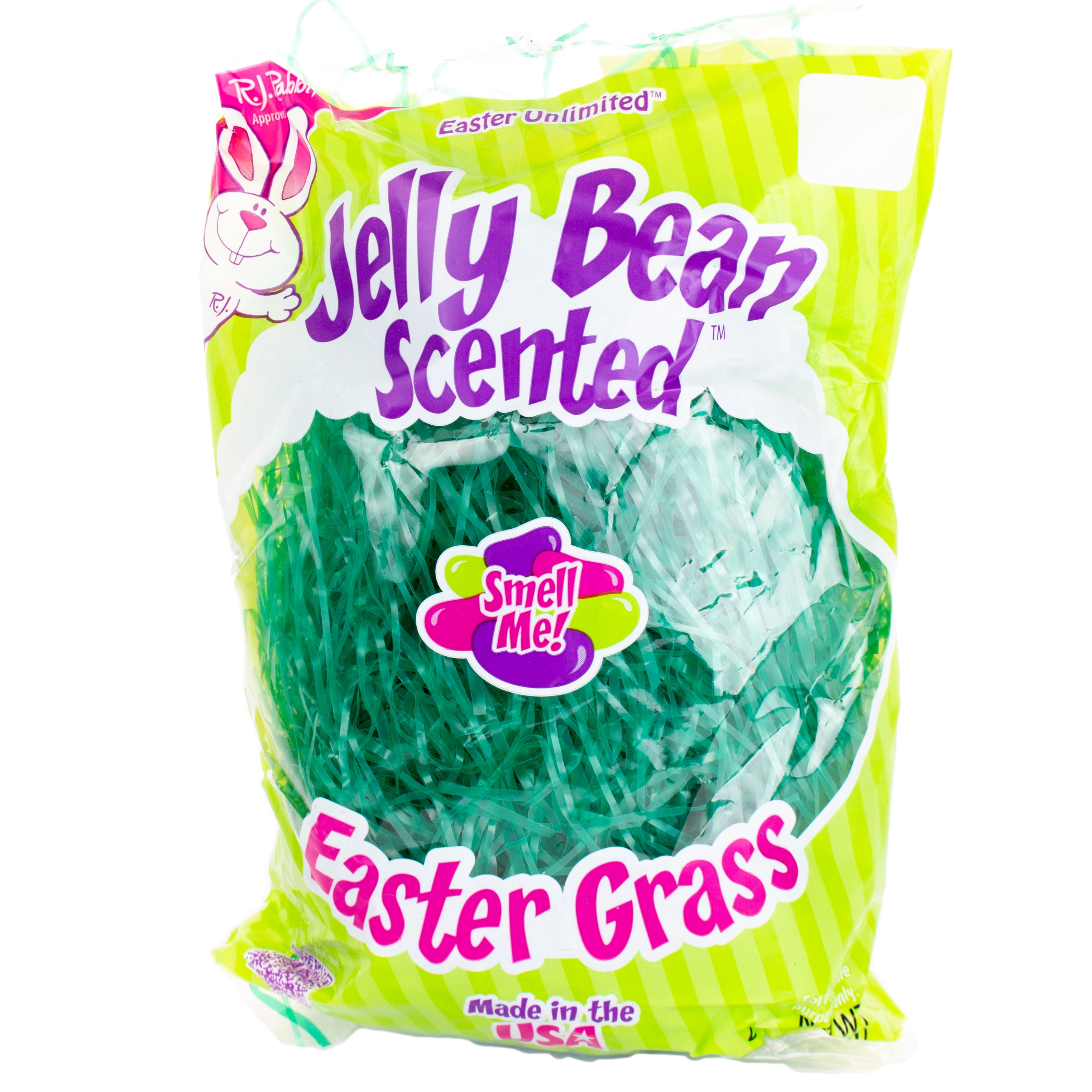 Jelly Bean Scented Easter Grass Bright Color Shred Plastic Gift Basket