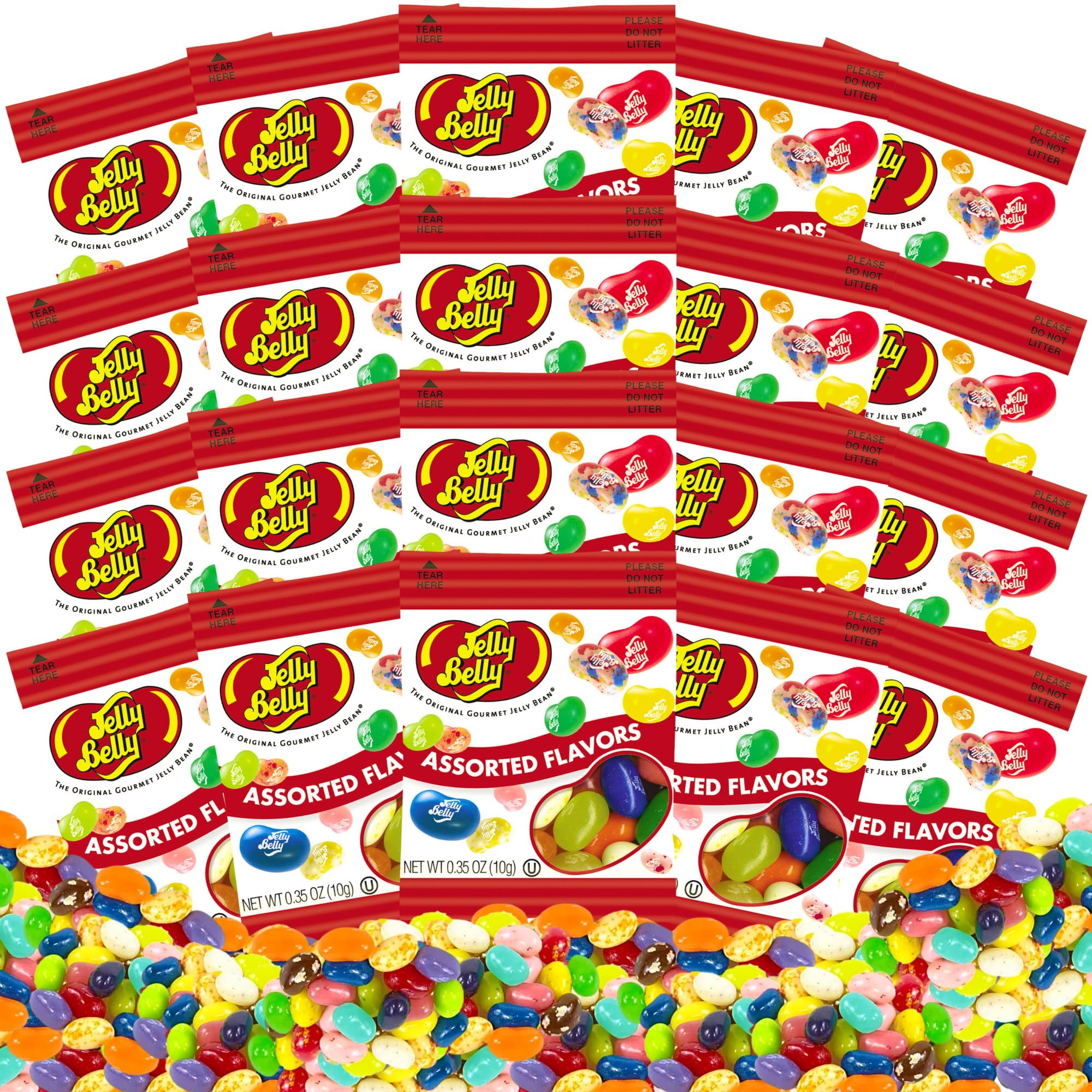 Jelly Beans Individually Wrapped, Jelly Belly individual packs (20