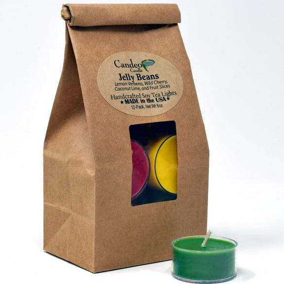 Jelly Beans, Soy Tea Light 12-Pack