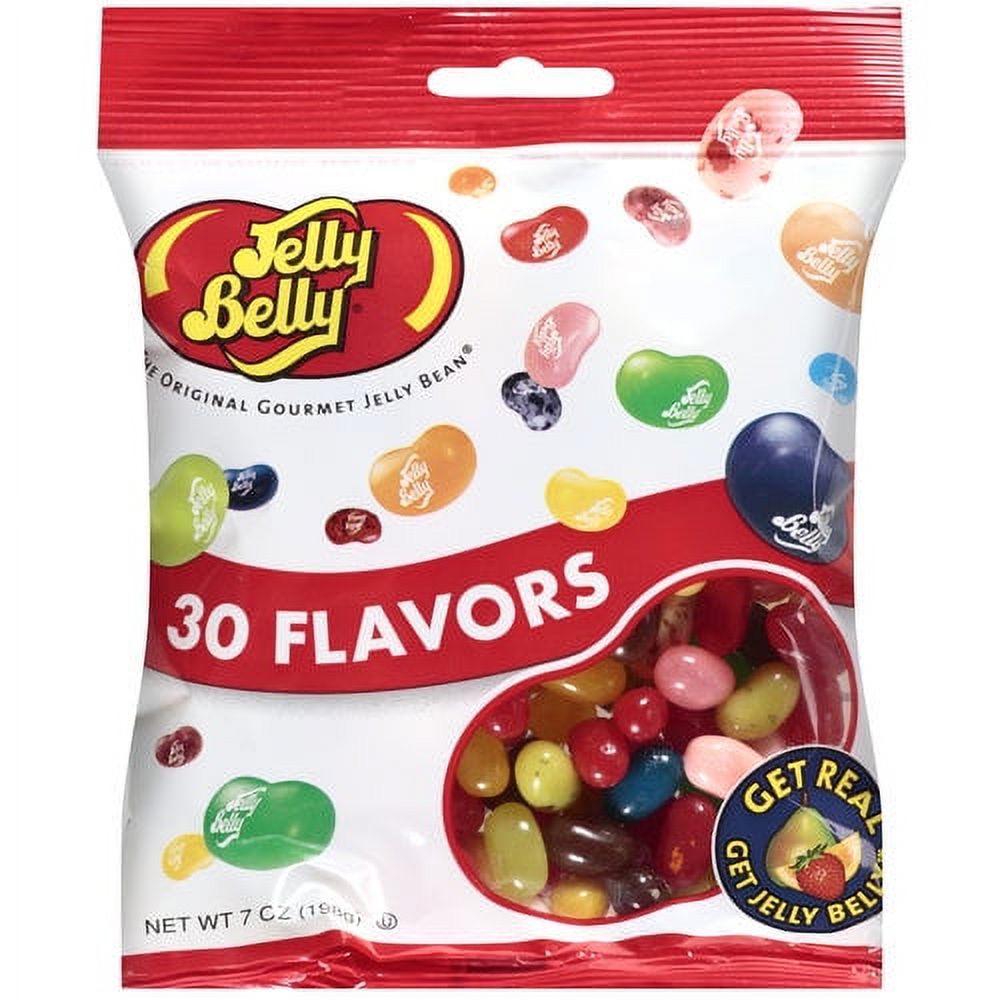 Jelly Belly Jelly Beans Candy, Sport Beans, 6 Assorted Flavors, 1 oz