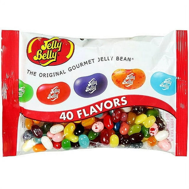 Jelly Belly 40 Flavors Jelly Beans, 9 Oz.