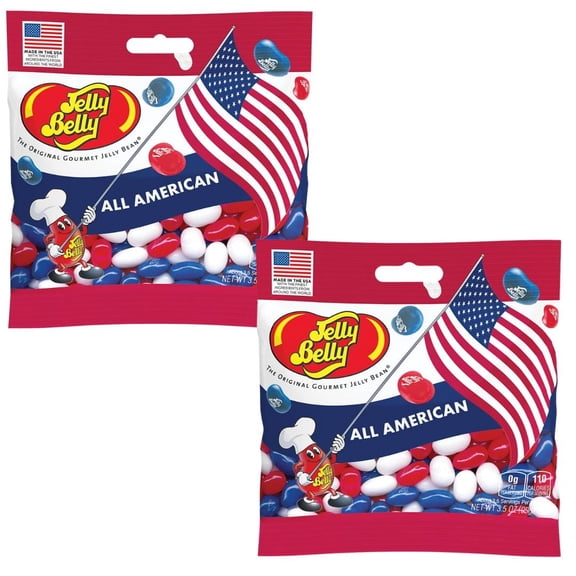 2 pcs Jelly Belly All American Jelly Beans Mix 3.5 oz