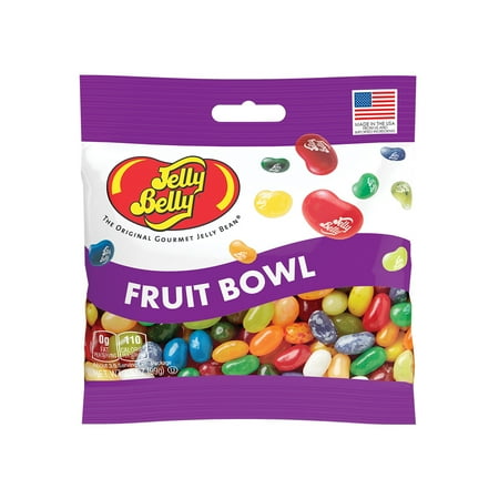 Jelly Belly Fruit Bowl Jelly Beans - 3.5 oz Grab & Go® Bag - True-to-life Fruit-flavored Candy