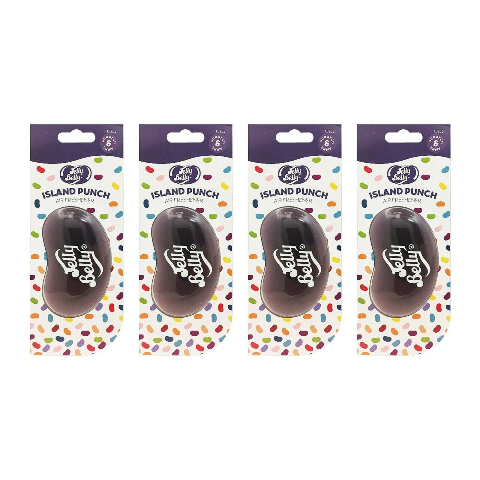 Jelly Belly Auto Air Freshener, Several Scents (4 Pack)