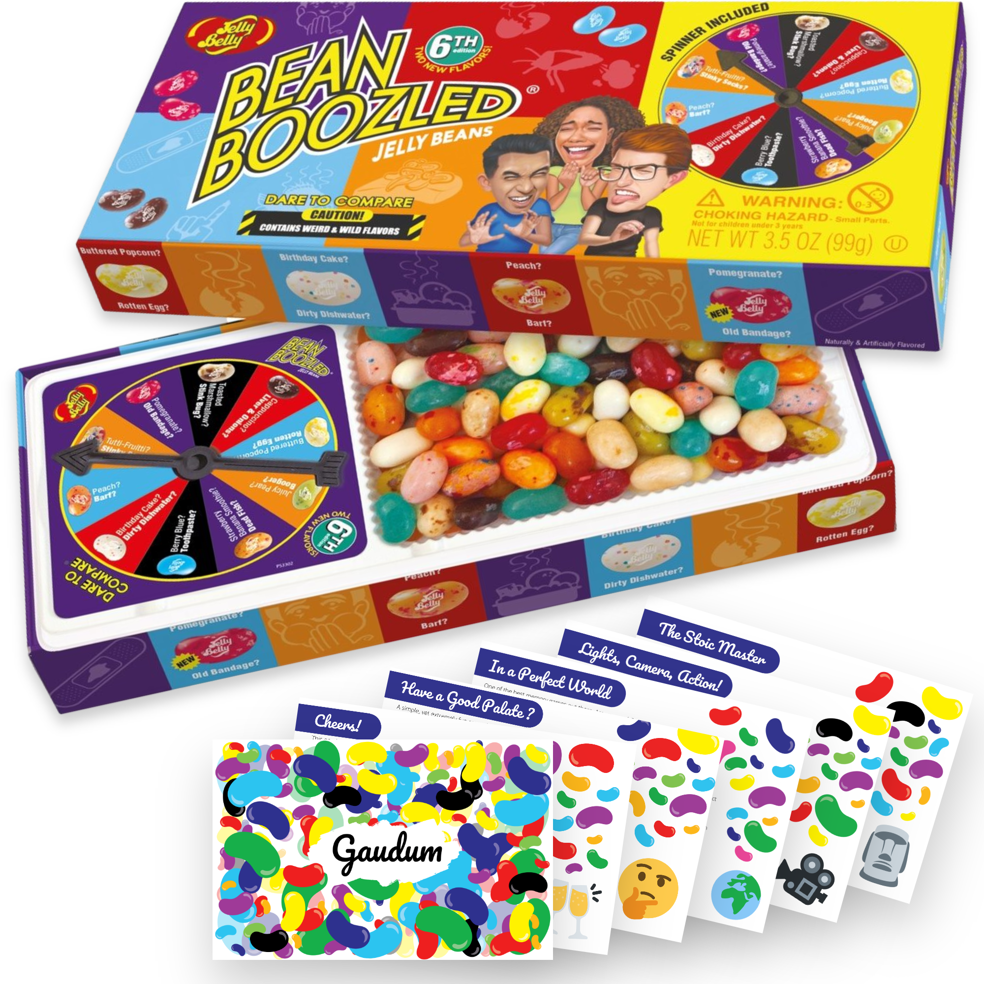 Jelly Belly bean boozled challenge 