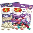 thumbnail image 1 of Jelly Belly Birthday Cake and Unicorn Mix Jelly Beans, Birthday Party Candy, Pack of 2, 3.5 Ounces per Bag, 1 of 4