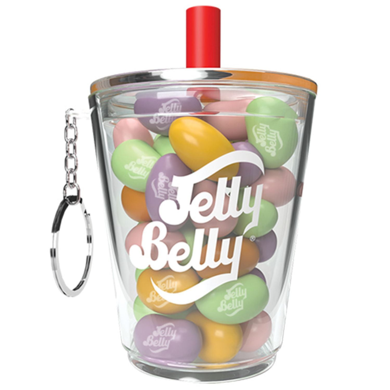 Jelly Belly Boba Milk Tea 2.29 oz Mini Cup Jelly Beans - 12 Count