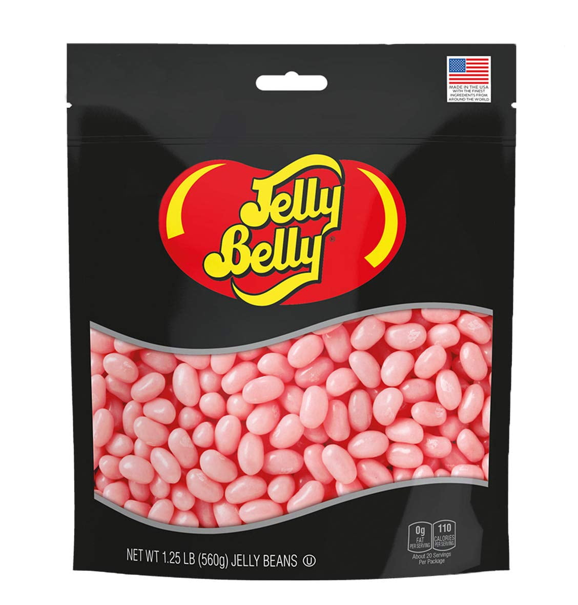 Jelly Belly Bubble Gum Jelly Beans 1.25 Pound Resealable