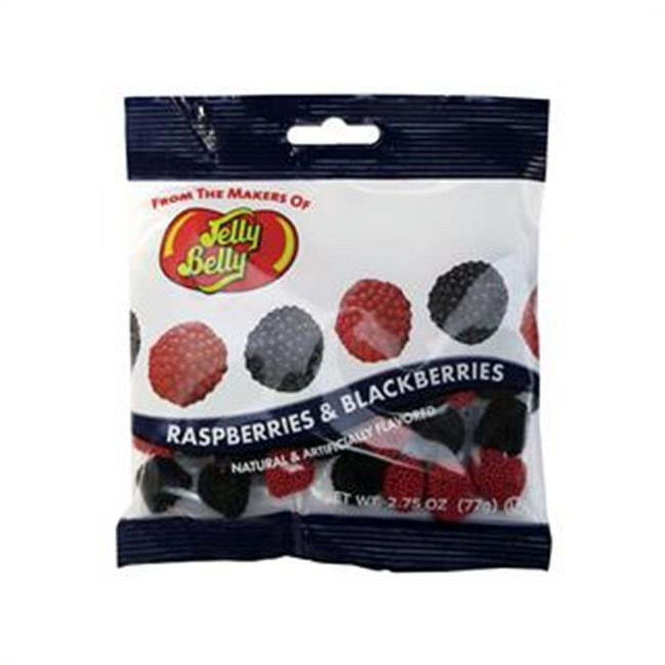 Jelly Belly Candy Jelly Belly Raspberries & Blackberries, 2.75 oz