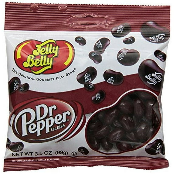 Jelly Belly Dr. Pepper Flavored Gourmet Jelly Beans, 3.5 oz Bag, 2 Pack