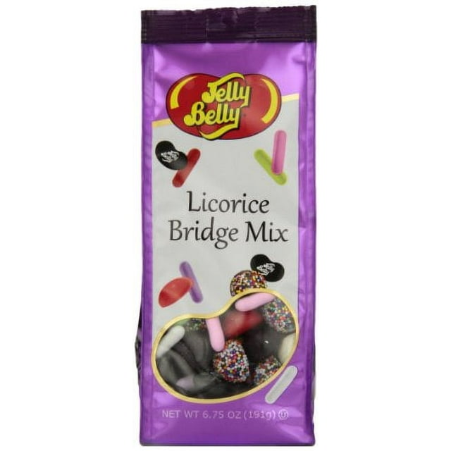 Jelly Belly Gift Bag, Licorice Bridge Mix, 6.75 oz.