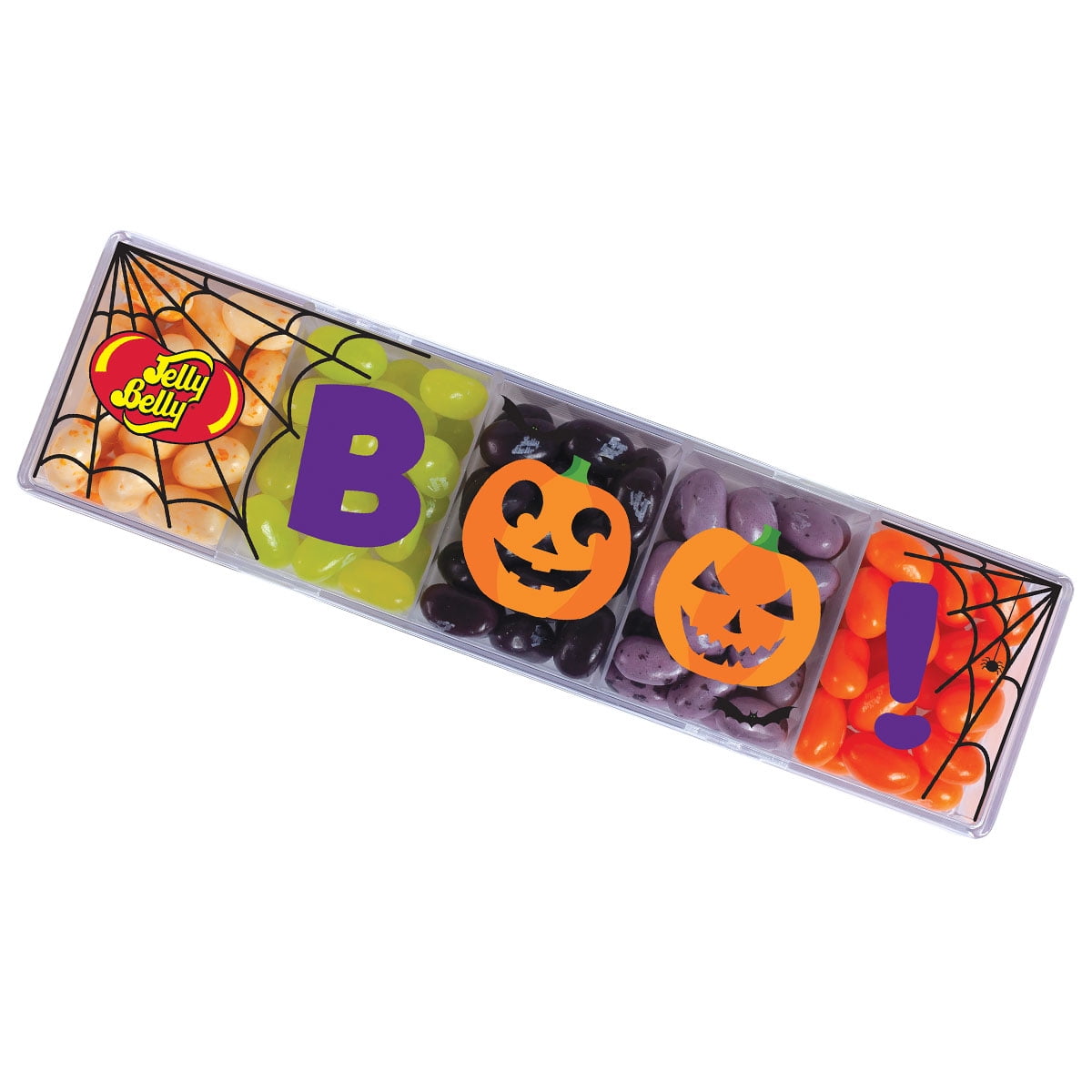 Jelly Belly Halloween 5Flavor BOO! Clear Gift Box of Jelly Beans 4