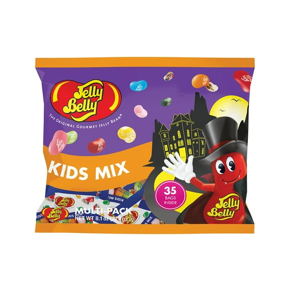 Jelly Belly Halloween 8.1 oz Fun Pack - 35-Count Pack of .35 oz Bags