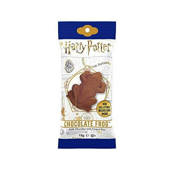 Jelly Belly Harry Potter Chocolate Frog, Milk Chocolate with Crisped Rice, 0.55 oz