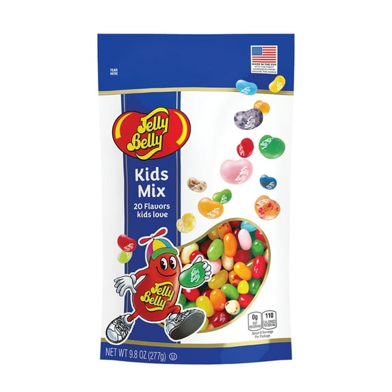 Jelly Belly Kid's Mix Jelly Beans - 9.8 oz Pouch Bag - Candy Flavors Kids Love