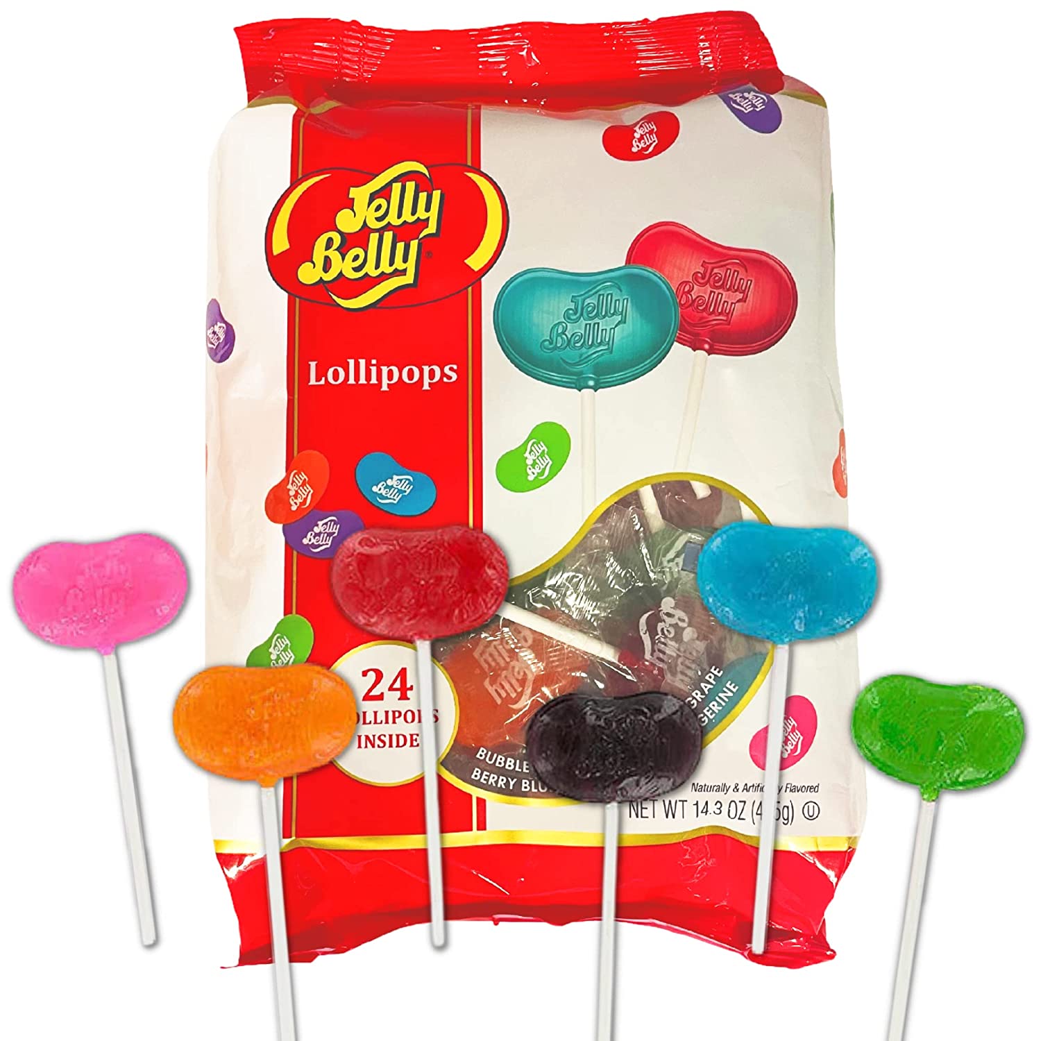 Jelly Belly Lollipops 14.3 oz. Bag