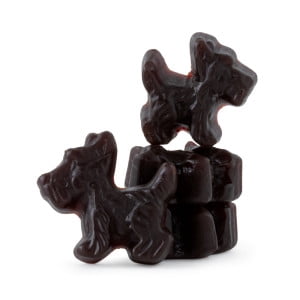 Jelly Belly Scottie Dogs Black Licorice 5 lb