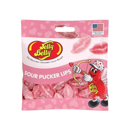 Jelly Belly Sour Pucker Lips - 2.8-oz. Bag