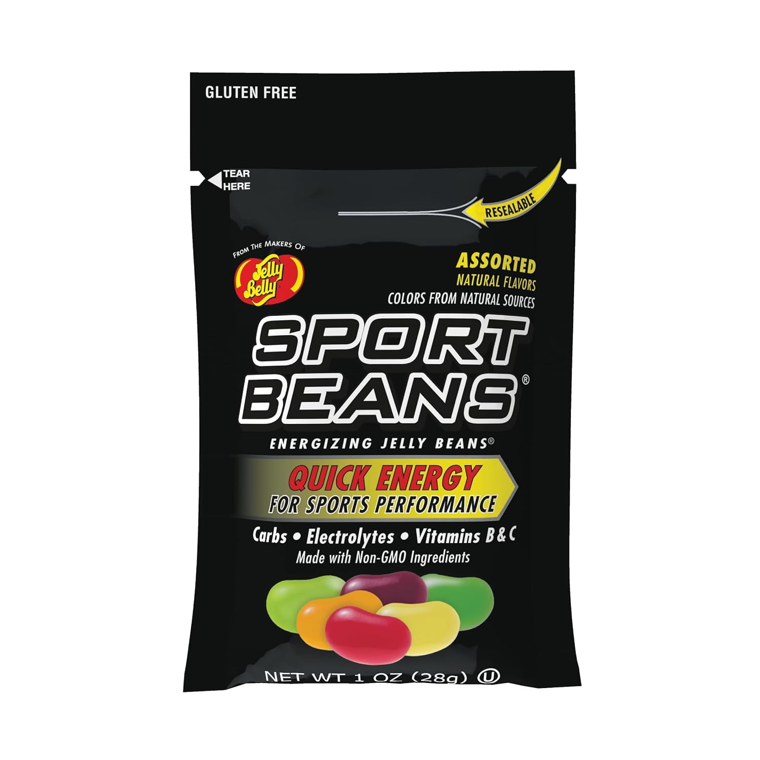 Jelly Belly Sport Beans Energizing Jelly Beans Assorted Flavors