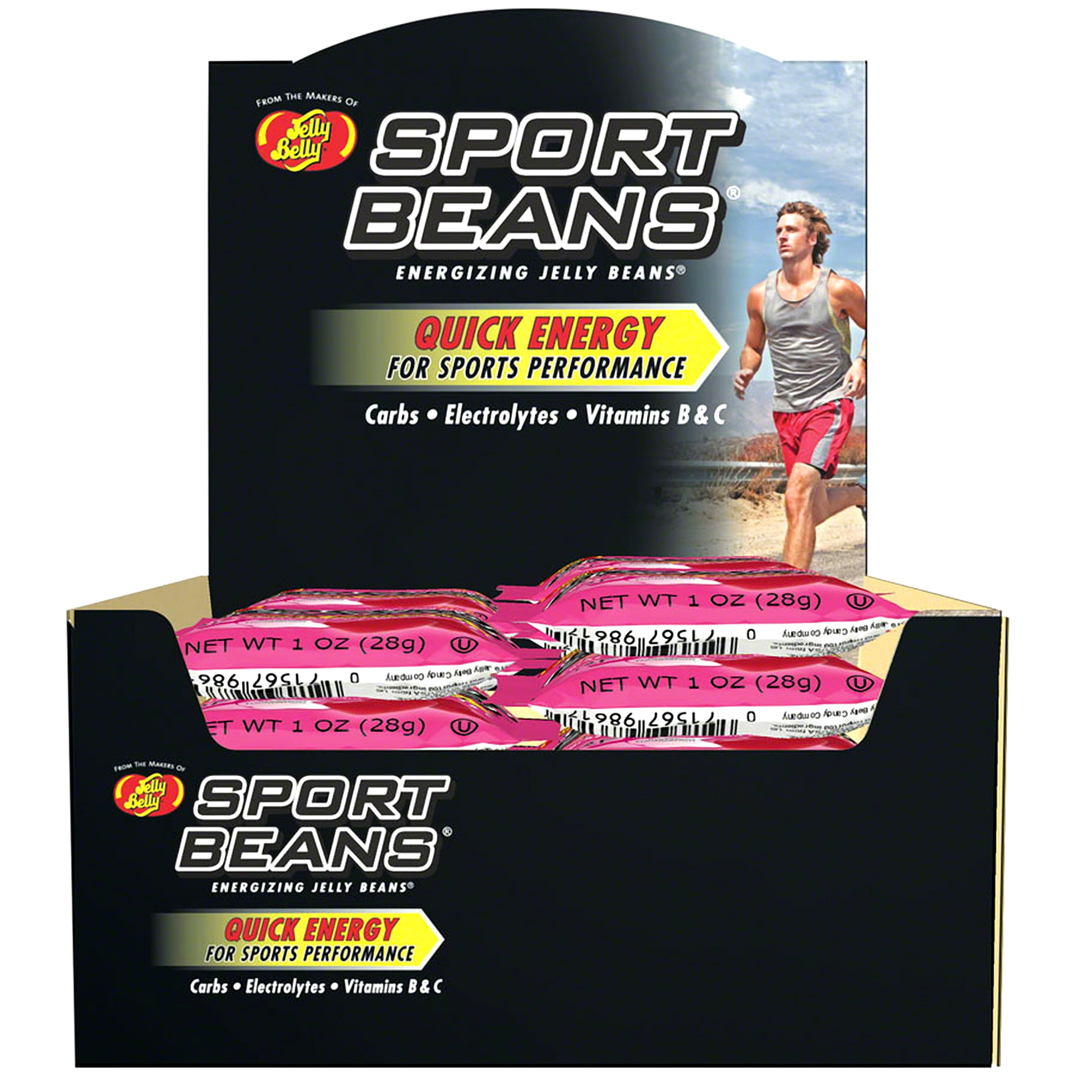 Jelly Belly Sport Beans: Fruit Punch, Box of 24
