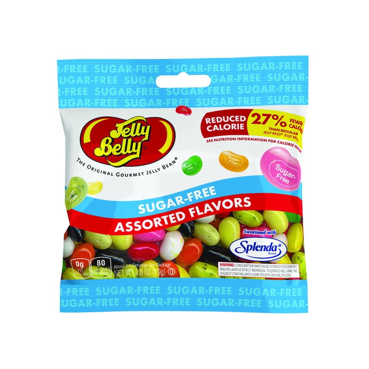 Jelly Belly Sugar-free Assorted Jelly Beans - 2.8 oz Grab & Go Bag