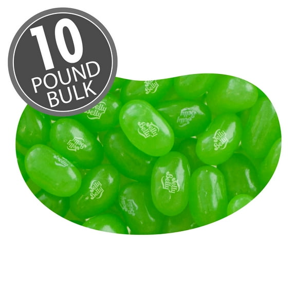 Jelly Belly Sunkist Lime Jelly Beans - 10 lb Bulk - Genuine, Official, Straight from the Source
