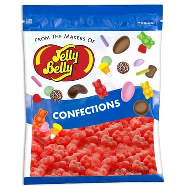 Jelly Belly Unbearably HOT Cinnamon Bears - 1 Pound (16 Ounces), Spicy Gummi Bears, Resealable Bag