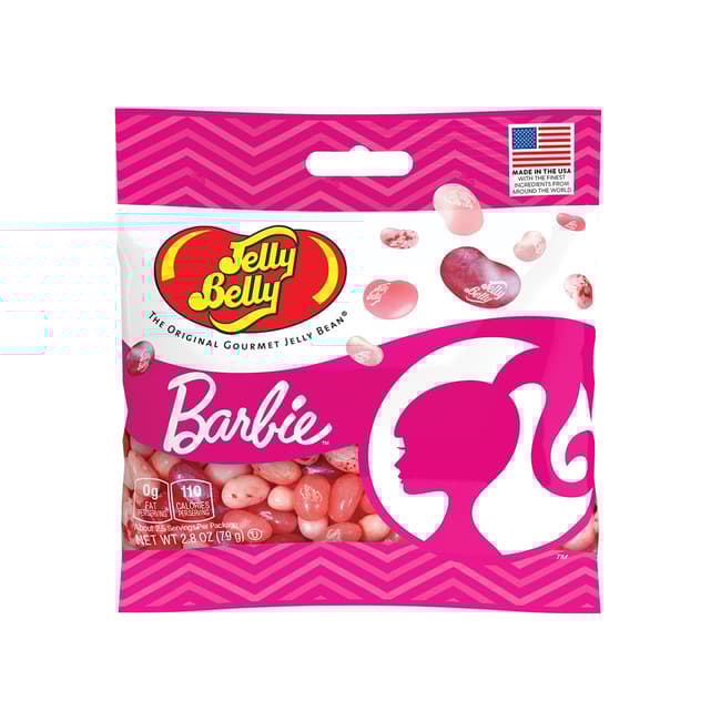 Jelly Belly Variety 2 Pack Candy Gift Includes Barbie Jelly Beans 2.8 oz and Unicorn Jelly Beans 3.5 oz Colorful Gourmet Jelly Bean Assortment