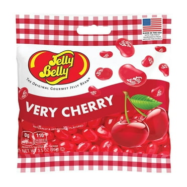 Jelly Belly Very Cherry Jelly Beans - 3.5 oz Grab & Go® Bags - True-to-life Cherry-flavored Candy