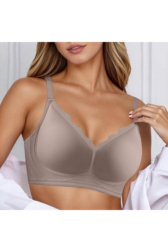 Jelly Bra Push Up Everyday Sport T-Shirt Bra Full Coverage Supportive Bra for Sister Regular & Plus Size